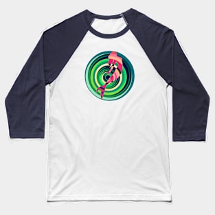 Mermaid Maze Baseball T-Shirt